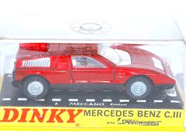 VINTAGE TOP DINKY TOYS N°224 MERCEDES BENZ C.III IN OVP 1:43