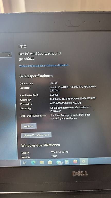 Notebook: Dell Laptop 12 Zoll – Usato da Basel venduto da redzmaja 3