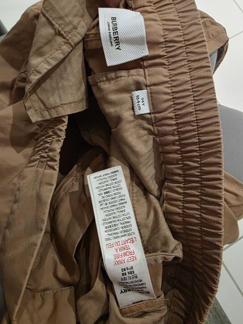 Burberry Pantaloni: burberry, original, 14+, 164 – Nuovo (secondo la descrizione) da Mollis venduto da DaKo79 2