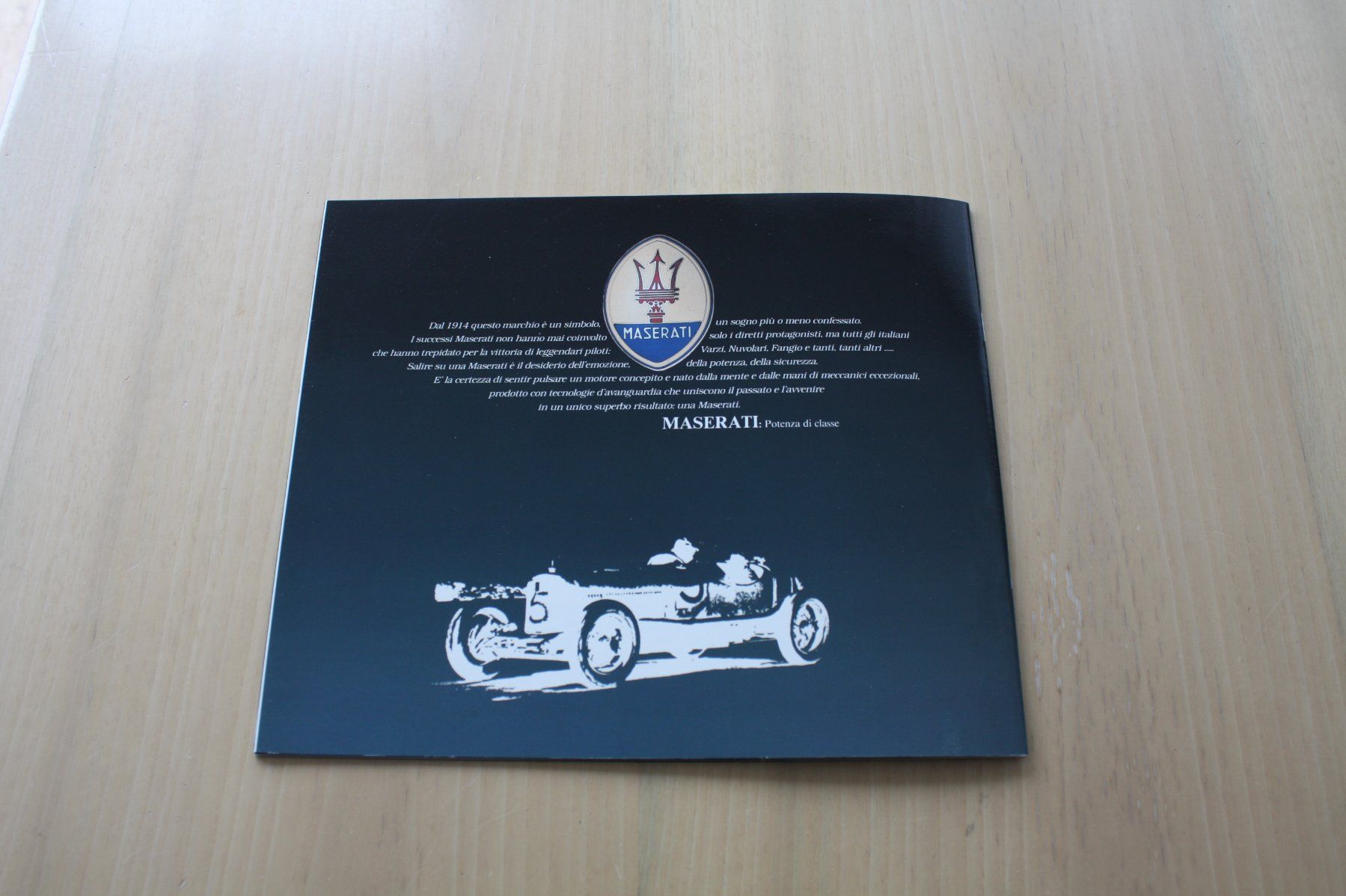 Maserati Documenti: Maserati 4.24v Prospekt/Brochure – Usato da Wikon venduto da erwin400 7