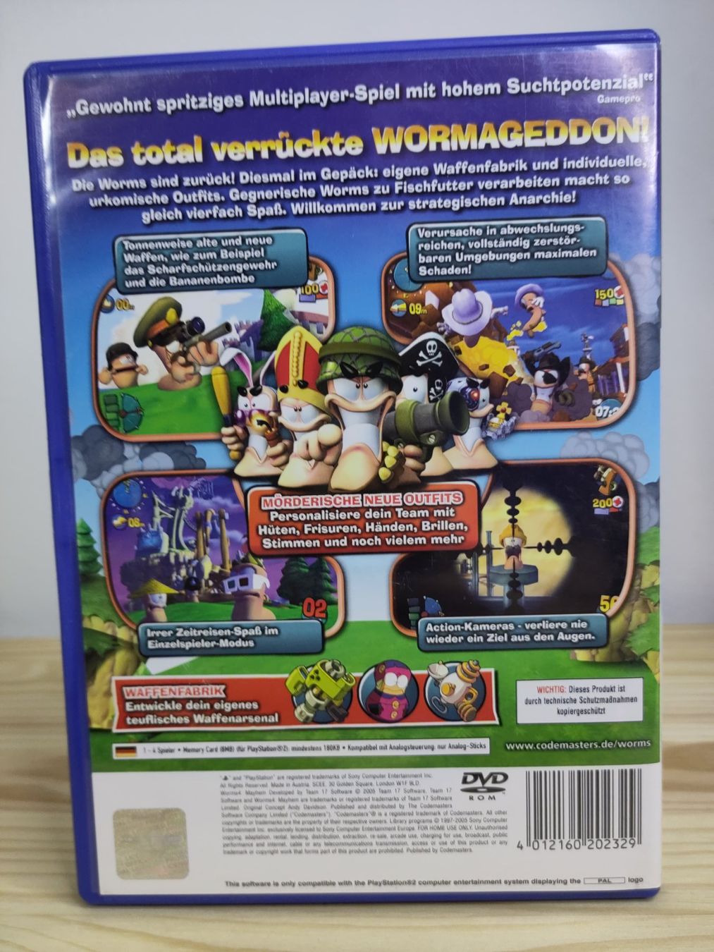 Giochi: Worms 4 Mayhem Playstation 2 PS2 PAL CIB – Usato da Zug venduto da RepTCG 1