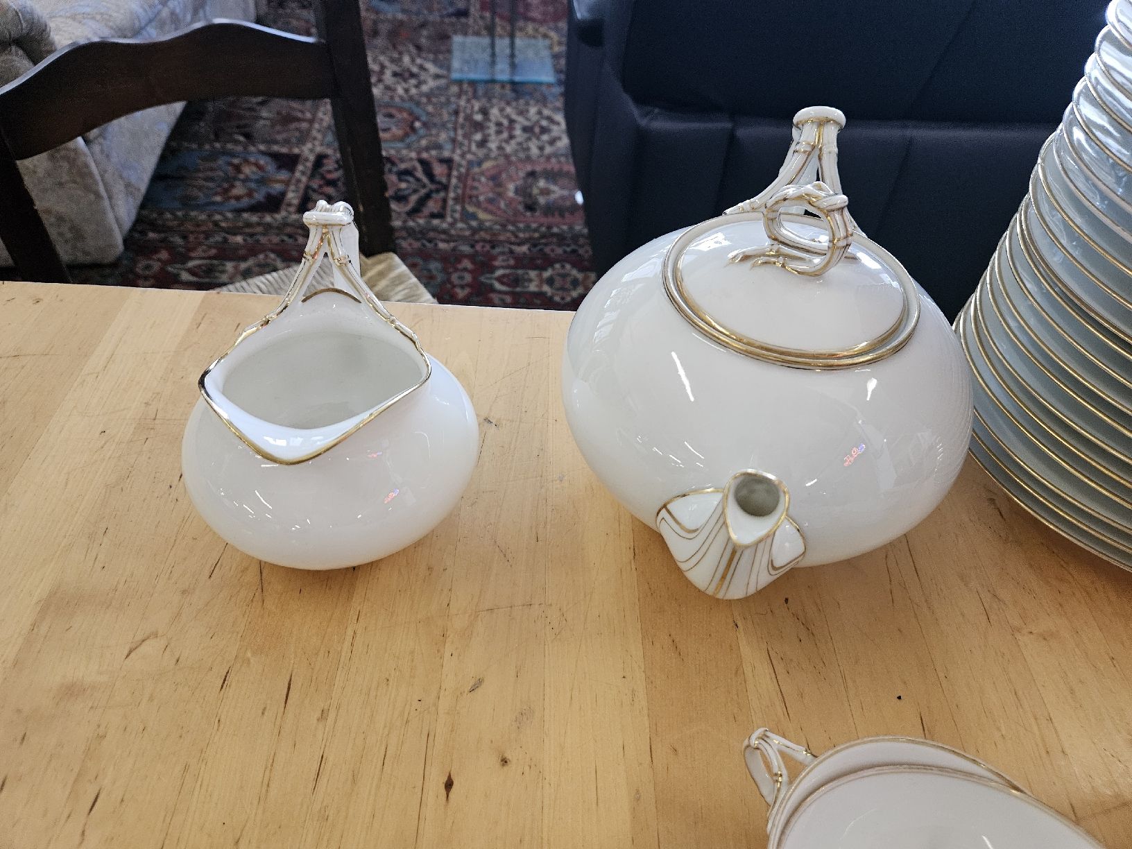 Services de table: Limoges Geschirrset J.P Decor – D'occasion à Pratteln par Cartonsducoeur_bl 5