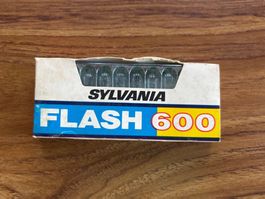 Sylvania Flash 600 Blitzbirnen, neu, Vintage, Rarität!