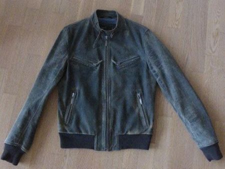Jacke aus rauem Wildleder neuwertig