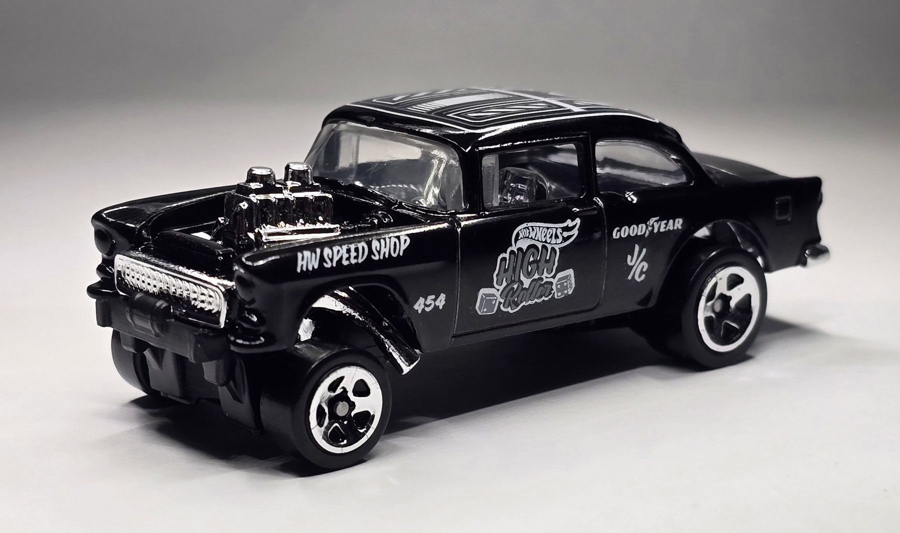 Hot Wheels Modellini d'auto: Hot Wheels 55' Chevy Bel Air Gasser – Nuovo (secondo la descrizione) da Kirchberg BE venduto da HotWheelsSammler 3