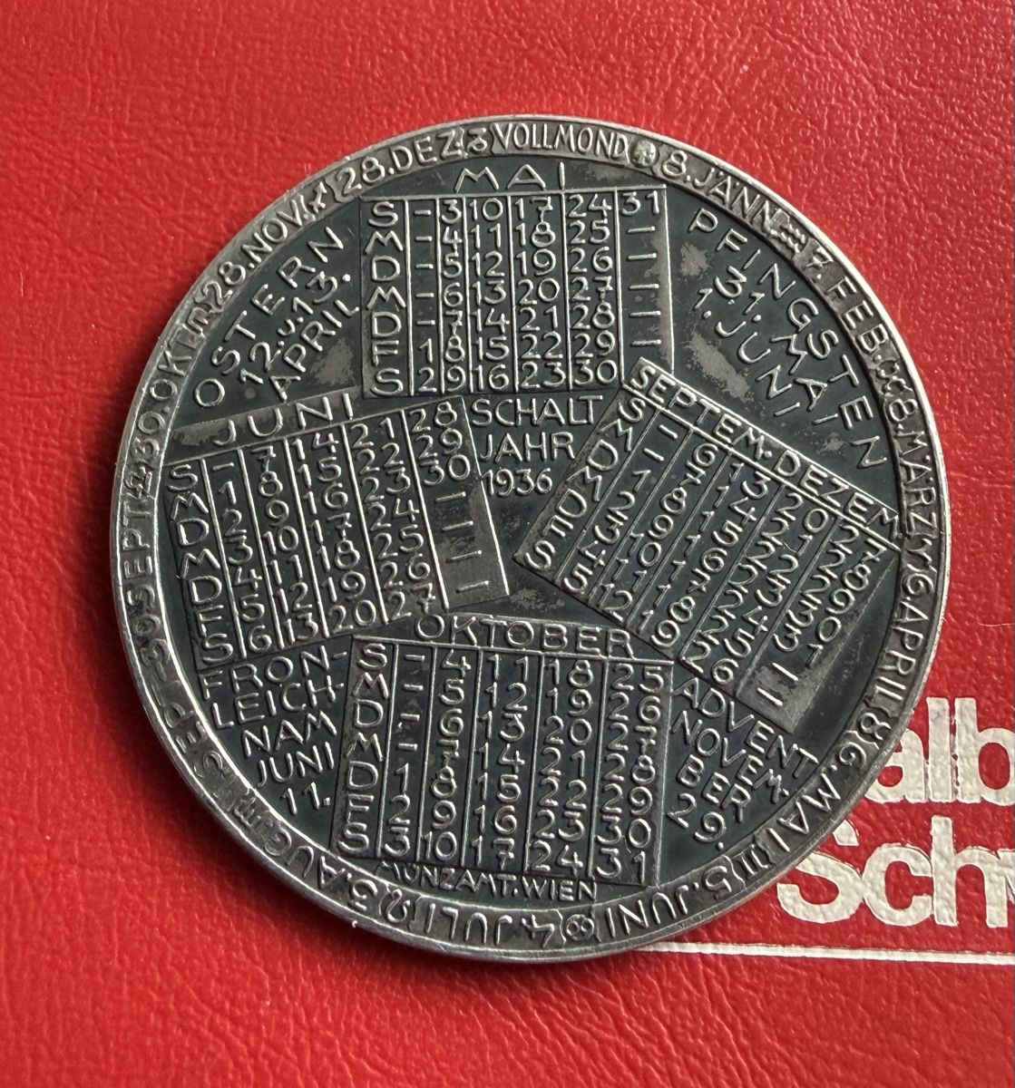 Tutti le monete: Kalendermünze 1936 – Nuovo (secondo la descrizione) da Reichenburg venduto da Strok10 1