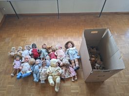 Konvolut Puppen und Teddys Konvolut Puppen und Teddys usw.