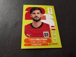 Panini Fussball WM 2026 Sticker Florian Grillitsch AUT 14