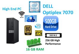 PC Dell 7070 i7-9700 16GB 256GB NVME 500GB  GAMING