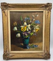 Blumenstillleben Ölgemälde, signiert C. SODEUR