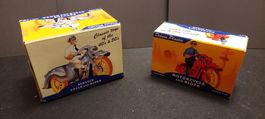 Jouet moto en plastique, lot de deux motos