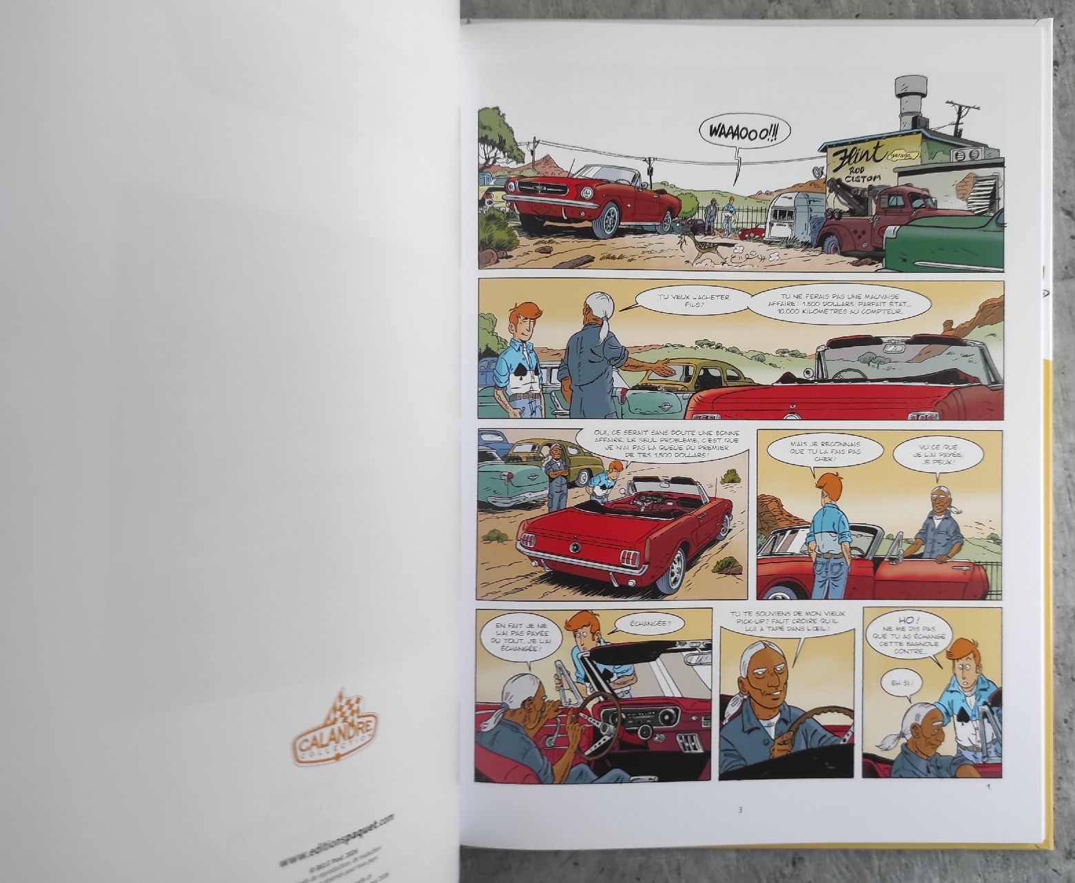 Fumetti: BRIAN BONES 6. Mustang (EO avec Ex Libris) – Usato da Biel/Bienne venduto da pijama 5