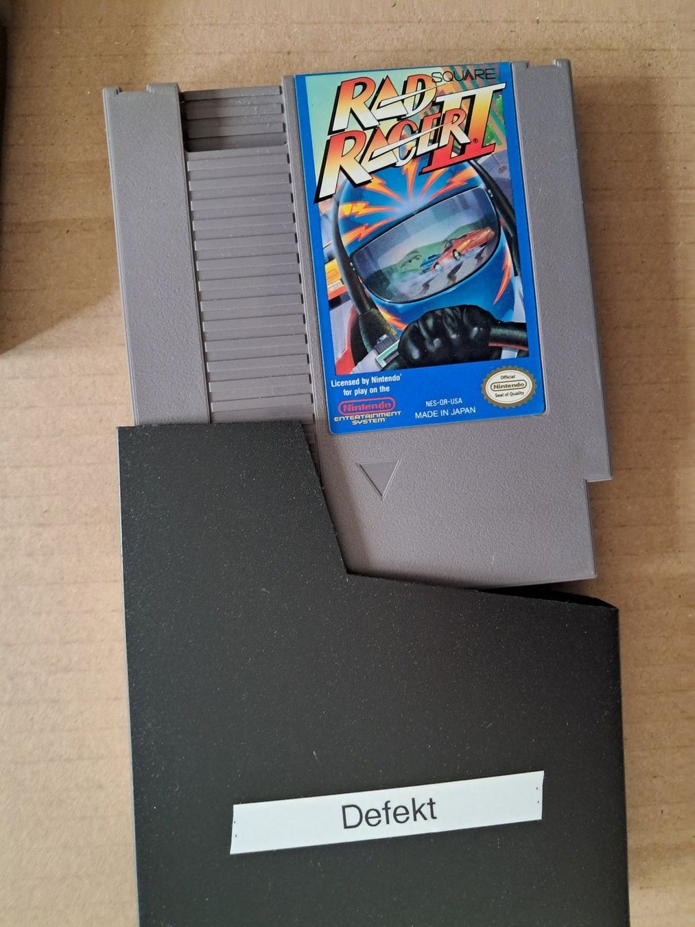 Giochi: Rad Racer II NES US Modul defekt – Usato da Wallisellen venduto da Cyberfuexli