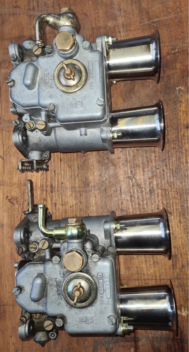 Tutti pezzi di ricambio auto: Weber vergaser 45 – Usato da Oekingen venduto da Zeichen64