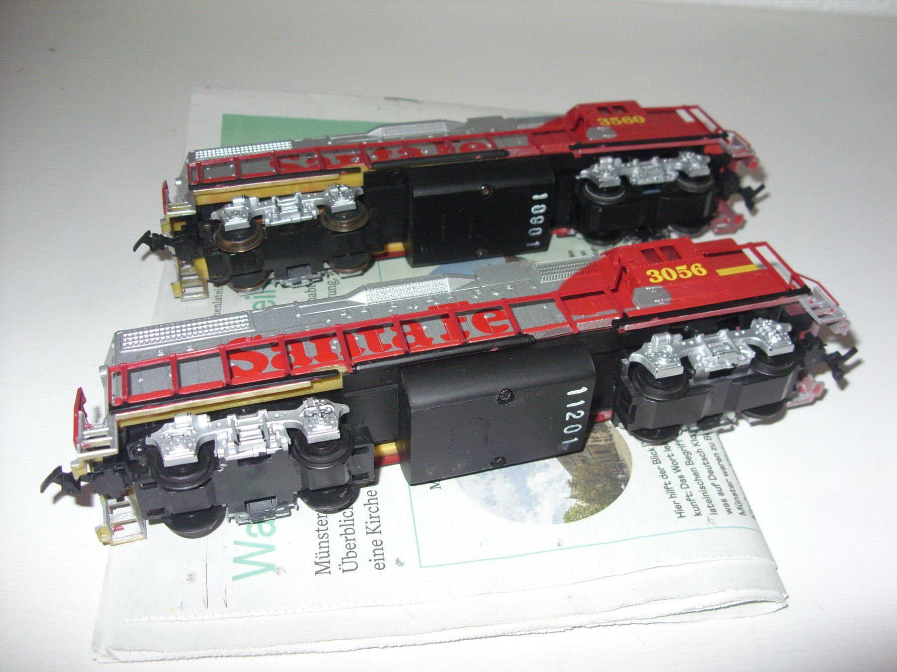 Modellini di ferrovie: Life Like  H0  GP38  DC analog + Dummy – Usato da Untersiggenthal venduto da Gumel50 4