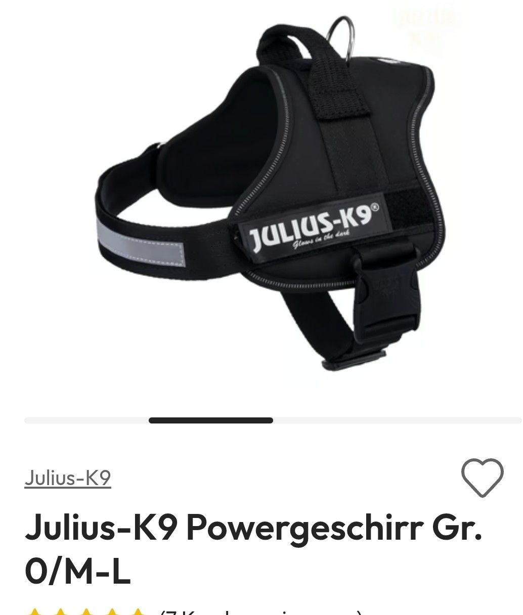 Geschirrsets: Hundegeschirr Julius K9 – Gebraucht aus Weinfelden von Ricola57