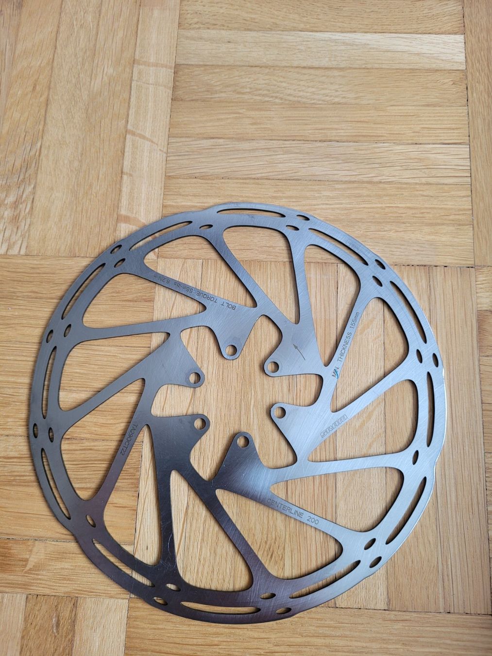 Sram Ersatzteile: Sram CenterLine 200mm Bremsscheibe neu – Neu (gemäss Beschreibung) aus Alpthal von Small_pp