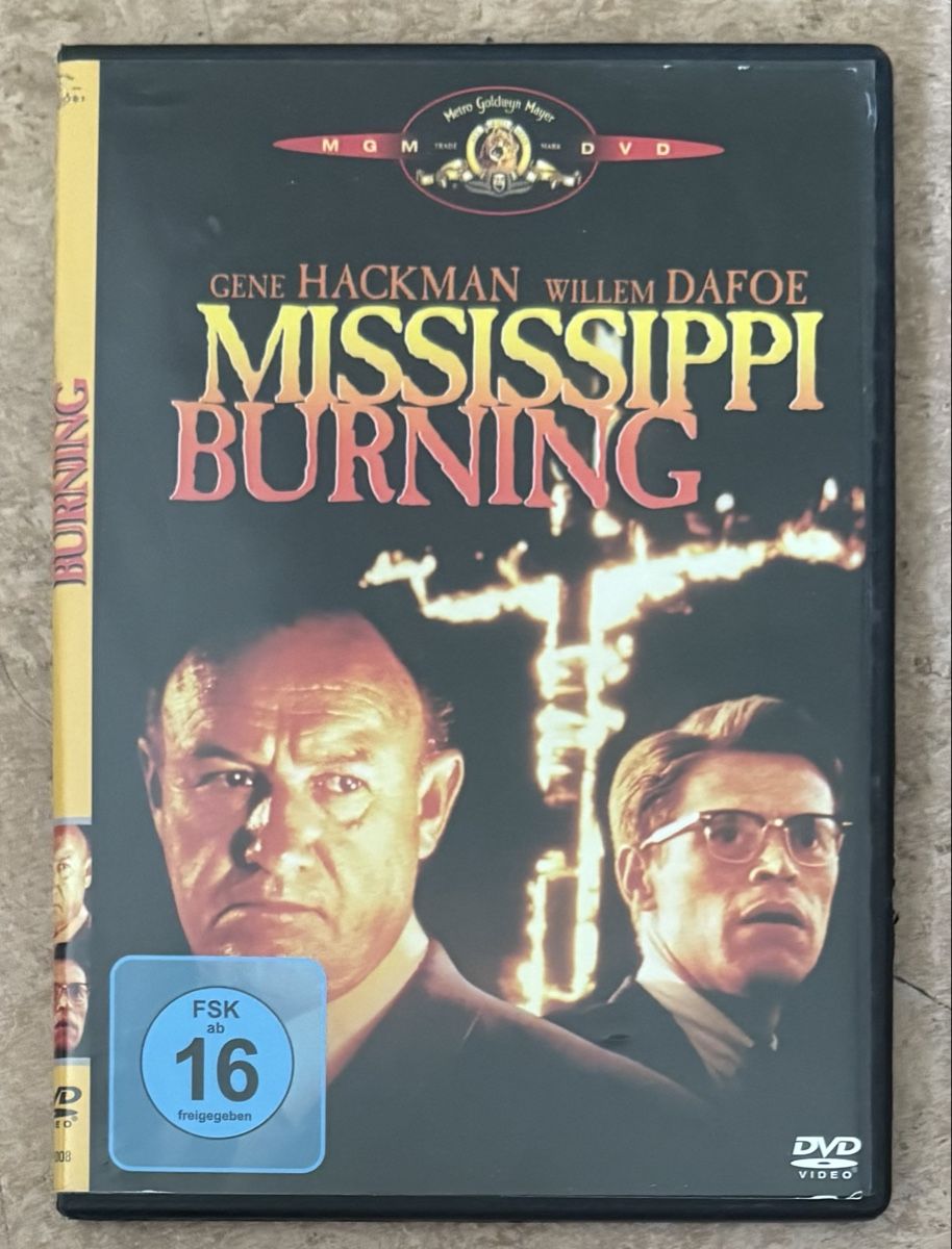 Tutti i DVDs: MISSISSIPPI BURNING  – Nuovo (secondo la descrizione) da Dietikon venduto da AndreaSch01