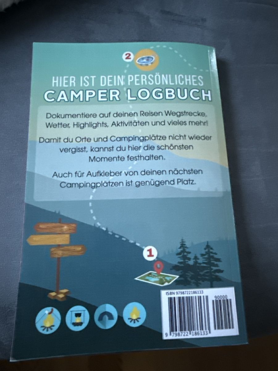 Libri: Camper Logbuch - Abenteuer Journals - Neuwertig – Nuovo (secondo la descrizione) da Wangs venduto da Kuell5 1