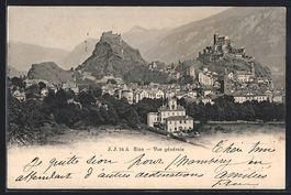 AK Sion, Vue generale, 1904
