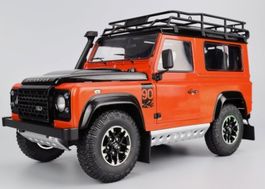 Kyosho 1/18 Land Rover Defender 90 Orange 08901P (E)