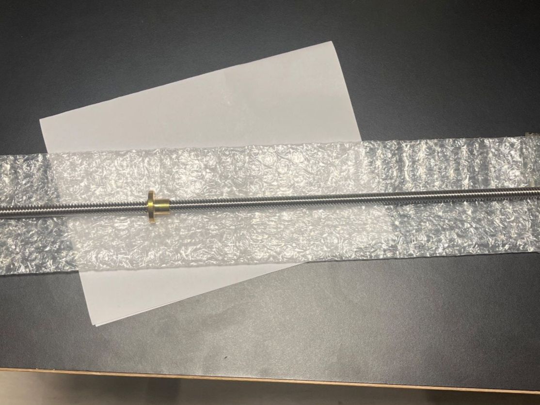 Altro per industria metallurgica: TR8 400mm Trapezgewindespindel  8mm – Nuovo e nell'imballaggio originale da Suhr venduto da Systems
