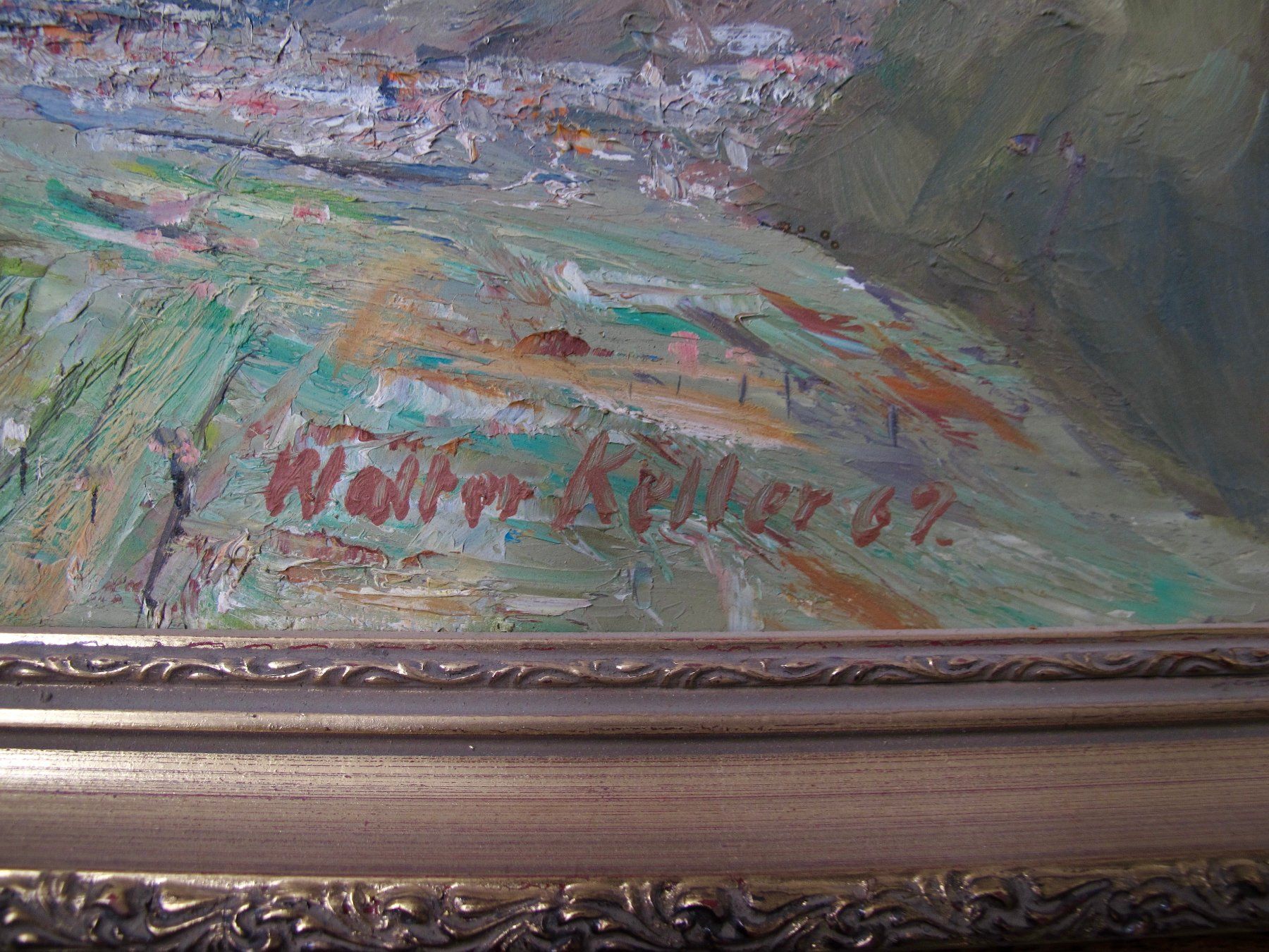 Dipinti: Oelbild von Walter Keller – Usato da Wädenswil venduto da Turusukko 2