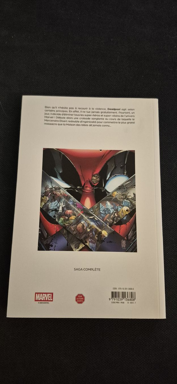 Fumetti: DEADPOOL MASSACRE MARVEL RÉCIT COMPLET MARVEL COMICS BD FR – Usato da Grand-Lancy venduto da luc111 1