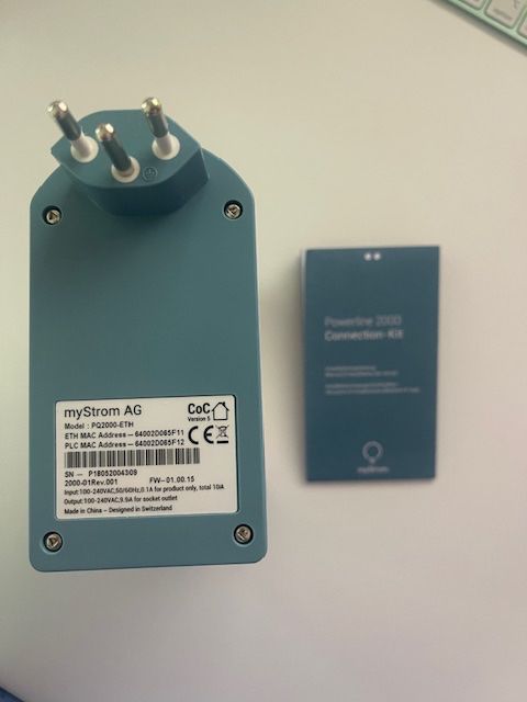 myStrom Laufwerke & Adapter: Powerline 2000 Connection Starterkit 3 Stück – Gebraucht aus Aesch ZH von niro007 1