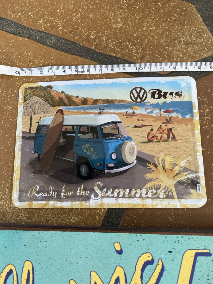 Volkswagen Insegne: Blechschilder VW Bus 3 Stk – Usato da Waldenburg venduto da Oliro75 3