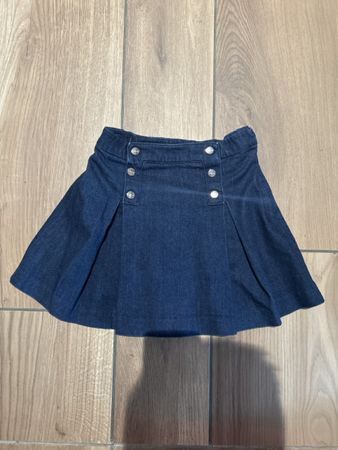 Jacadi Jeansrock dunkelblau Grösse 116 guter Zustand