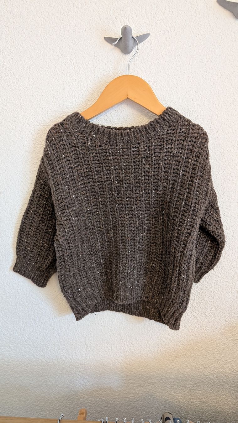Pulls et sweat-shirts: Play up Strickpullover, braun | 24 Monate – D'occasion à Netstal par fraeulein_zart