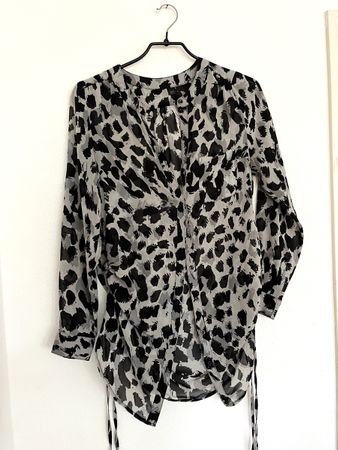 DAMENBLUSE LEOPRINT M NEUWERTIG