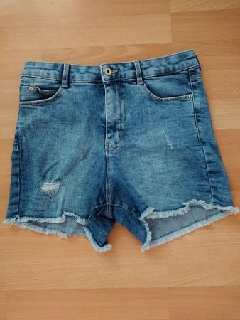 Damen High Rise Shorts C&A Basic Gr. 38