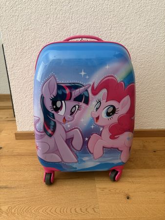 Kinderkoffer My Little Pony pink blau gebraucht 1 Stk