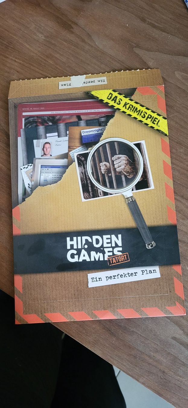 Spiele: Hidden Games Tatort Ein perfekter Plan Krimispiel – Gebraucht aus schwarzenburg von aivlis88