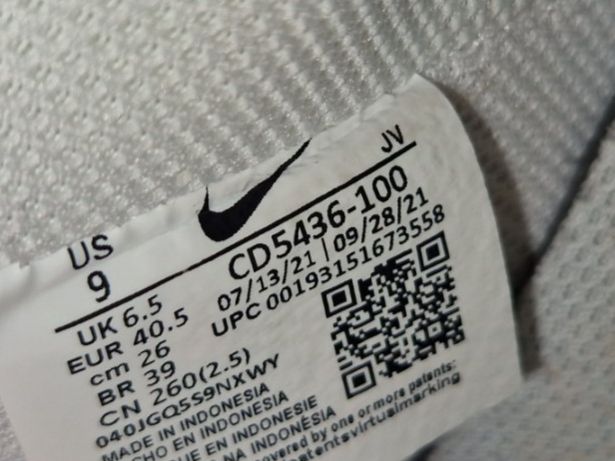 Nike Scarpe da donna: Nike Court Vision weiss - Gr. 40.5 – Usato da Kollbrunn venduto da Bobibau 4