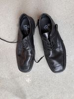Herren Schuhe rieker schwarz Grösse 43 Leder Schnuerschuhe