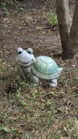 Deko Schildkröte Gartenfigur frostfest Dekoration Keramik 59