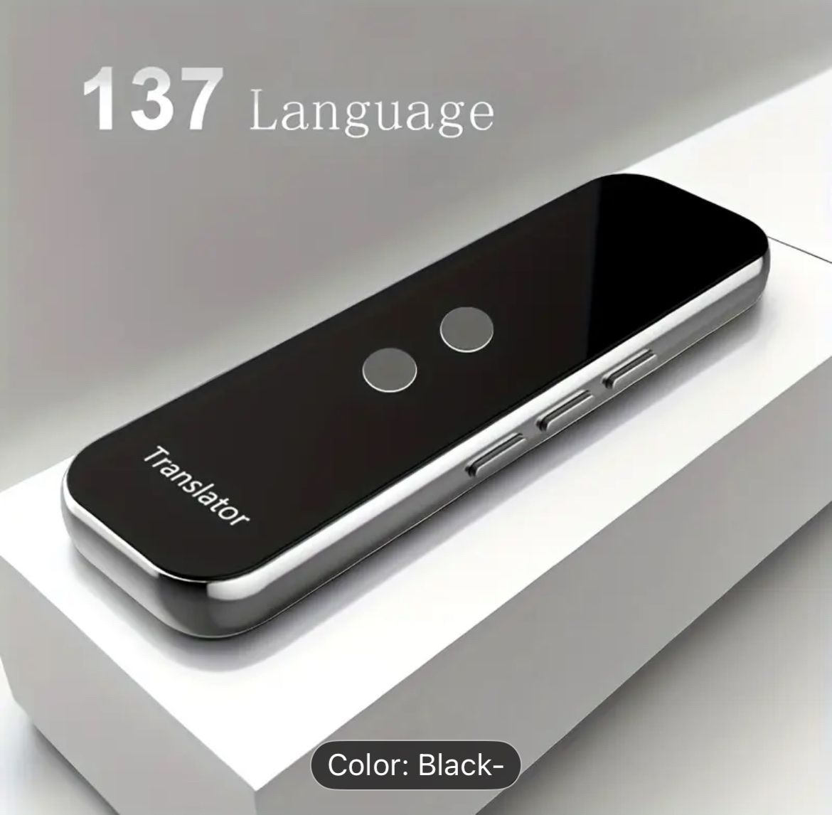 Registratori: Portable 137-Language Bluetooth Translator Device – Nuovo e nell'imballaggio originale da Bülach venduto da figop