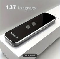 Portable 137-Language Bluetooth Translator Device