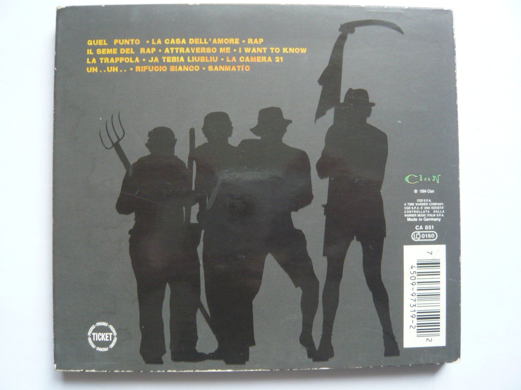 CDs: ADRIANO CELENTANO QUEL PUNTO – Gebraucht aus Winterthur von Cajun 1