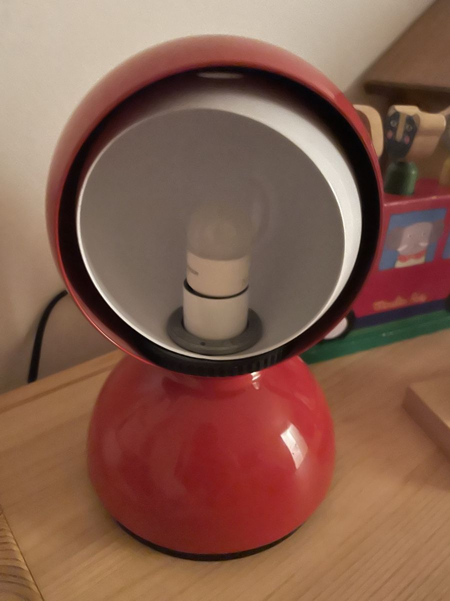Artemide Lampes: Artemide eclisse ROSSA – D'occasion à Ponte Capriasca par isa.palomba 1