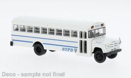 Dodge S 600 NYPD Police Brekina H0 1/87 NEU OVP