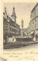 Lausanne - Place Palud + 1901