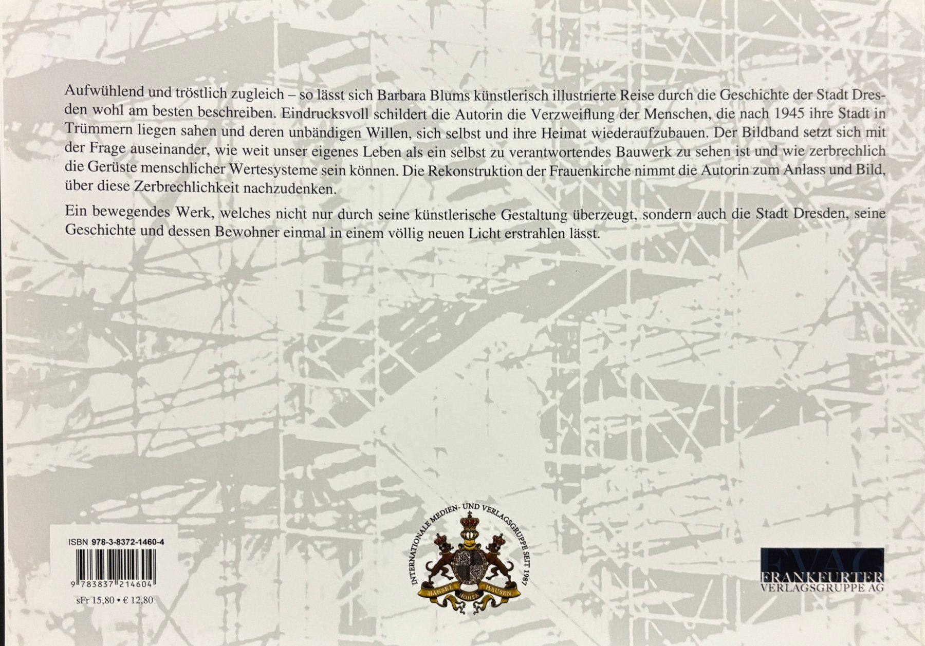 Libri: Blum Barbara, Von der Zerbrechlichkeit unserer Gerüste – Nuovo (secondo la descrizione) da Sarnen venduto da Livres 1
