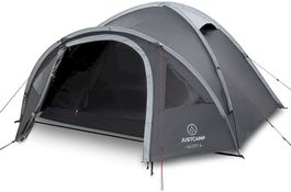 Justcamp Scott 4 Campingzelt Dark
