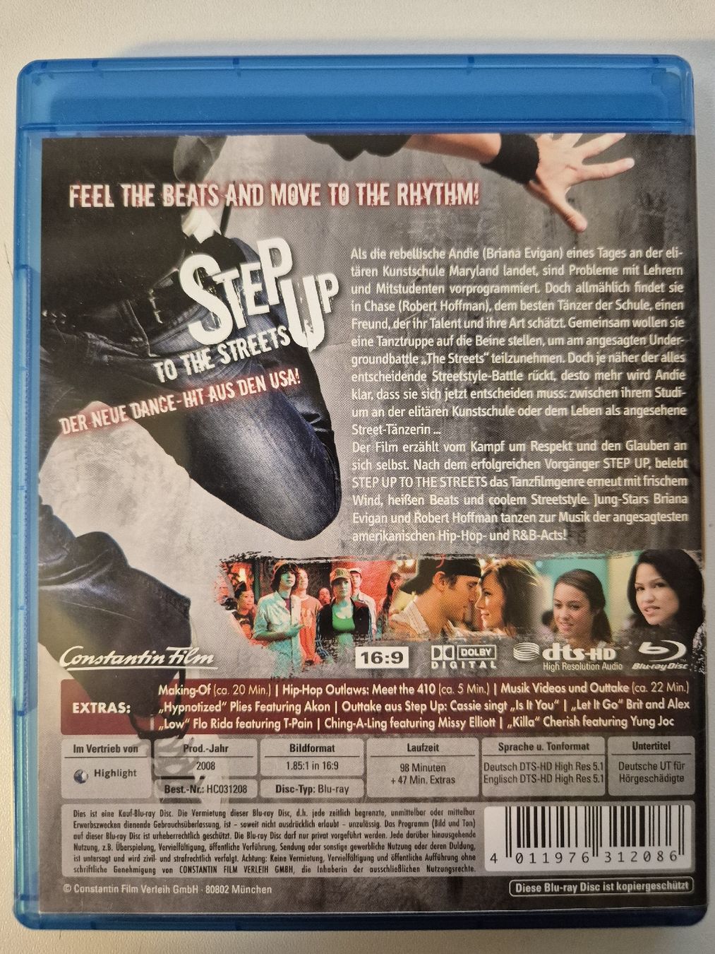 Tutti i DVDs: Step Up - To the Streets Blu-Ray – Usato da Lindau venduto da Hammy0740 1