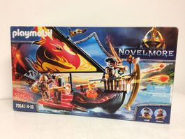 PLAYMOBIL NOVELMORE 70641 scatola danneggiata NAVE INFUOCATA