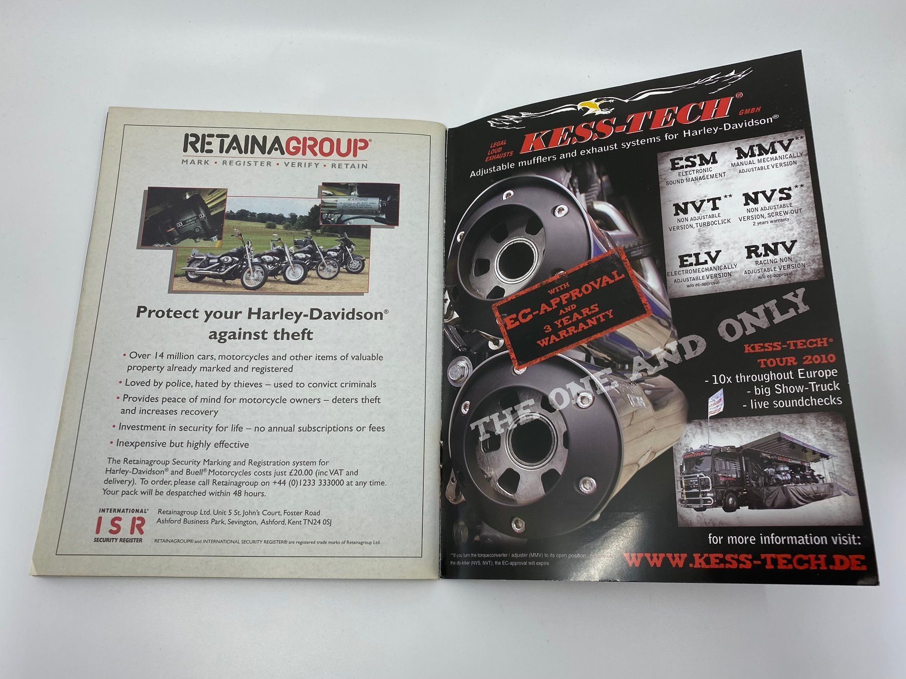 Riviste & Magazine: Harley Davidson Owner Group Touring Handbook 2010 – Usato da Langwiesen venduto da Restposten-24 3